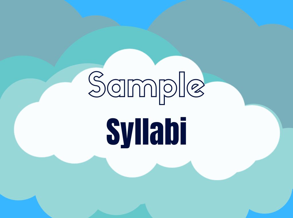 Sample Syllabi