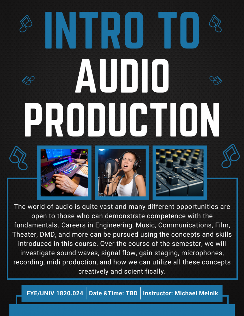Intro to Audio Production