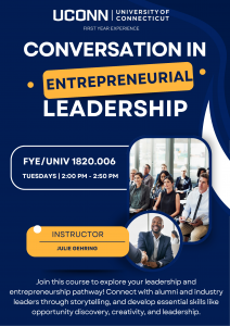 UNIV 1820.006/.007 Conversation in Entrepreneurial Leadership