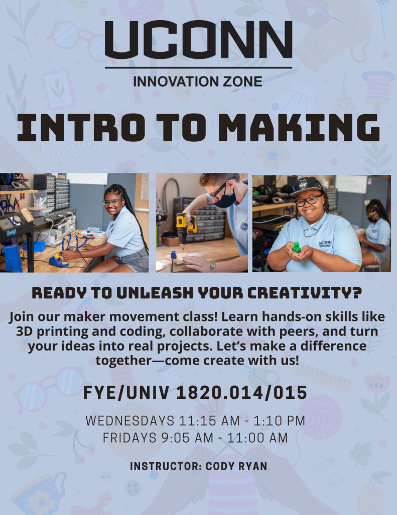UNIV 1820.014/.015 Intro to Making